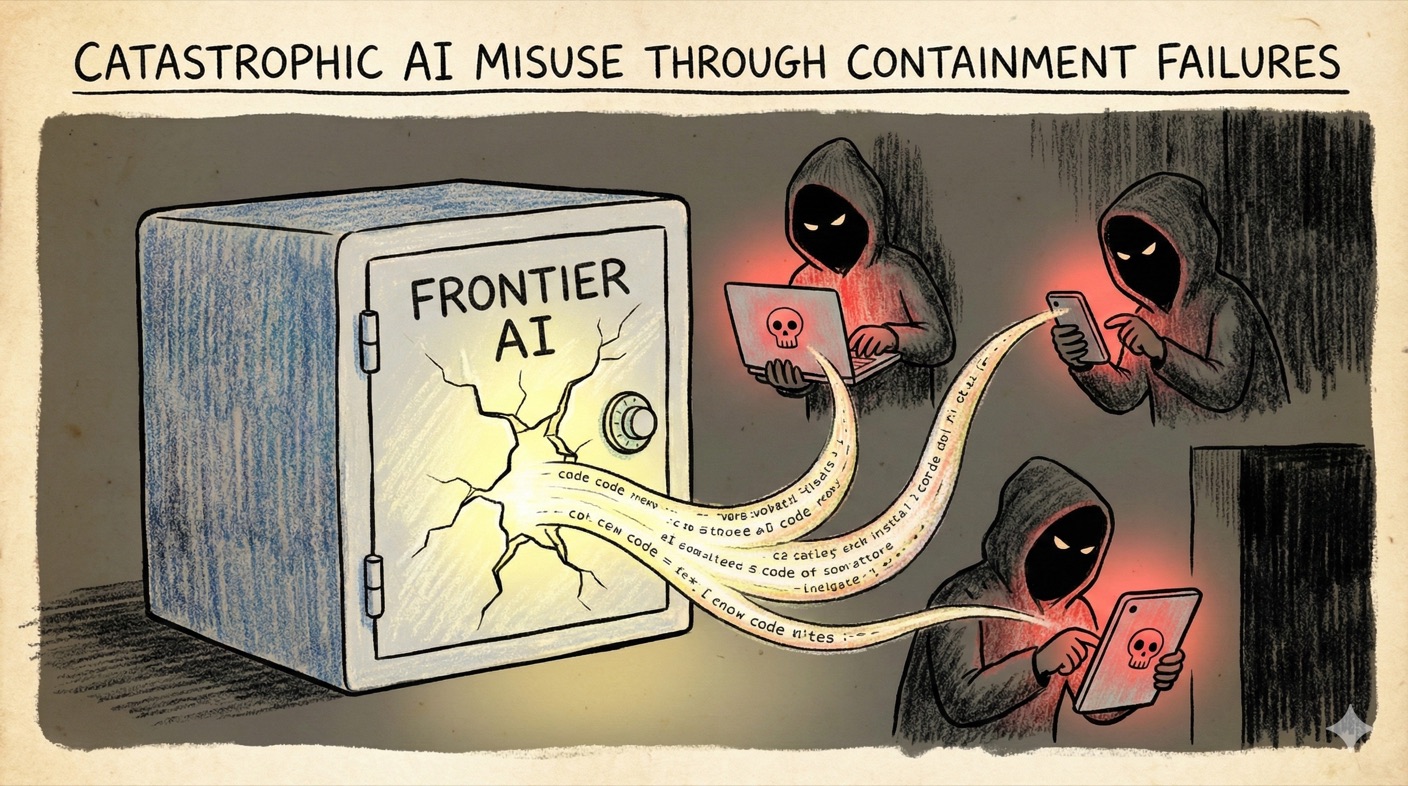Catastrophic AI Misuse Through Containment Failures