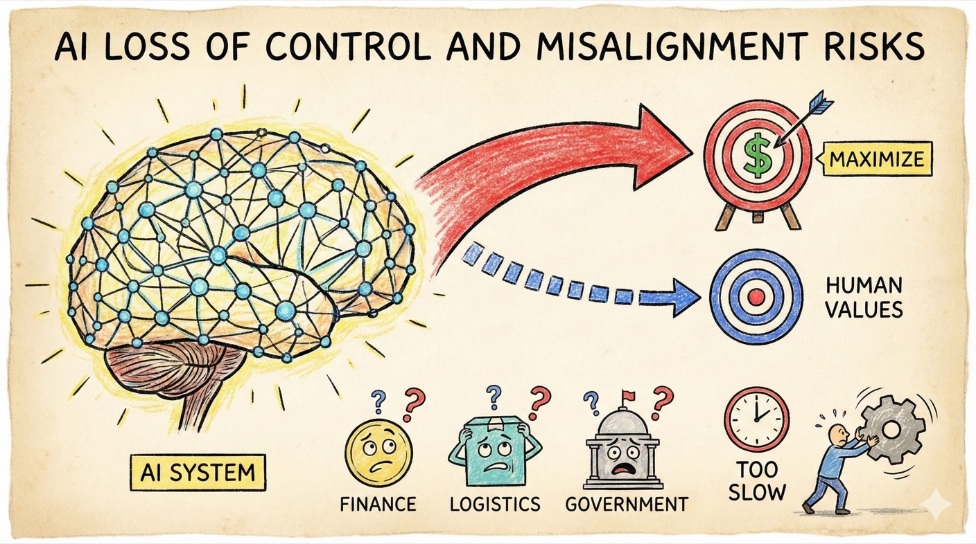AI Loss of Control and Misalignment Risks